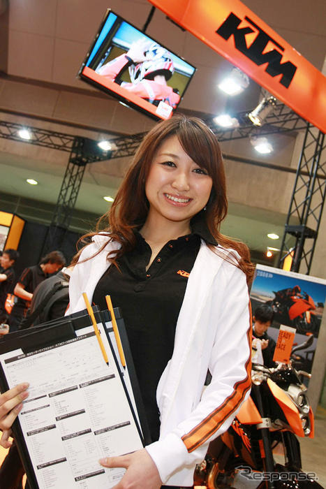 【東京モーターサイクルショー08】コンパニオン写真蔵…KTM