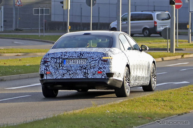 メルセデスベンツ Sクラス 次期型プロトタイプ(スクープ写真)