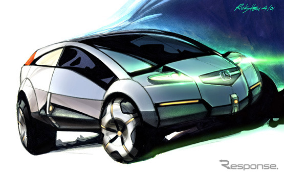 【デトロイトショー2002出品車】アキュラはSUVクーペの『RD-X』