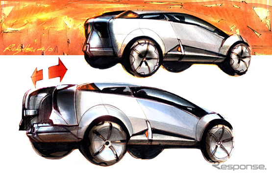 【デトロイトショー2002出品車】アキュラはSUVクーペの『RD-X』