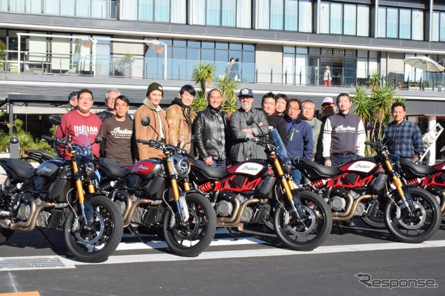 全国からFTR1200オーナー達が集まった