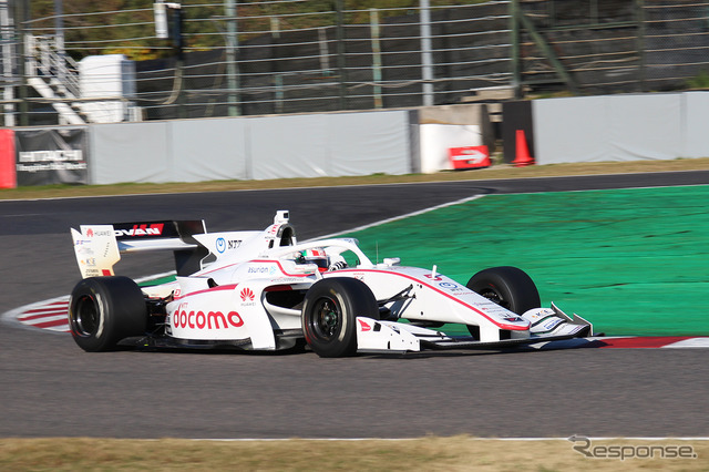 総合2位の福住仁嶺(DOCOMO TEAM DANDELION RACING)