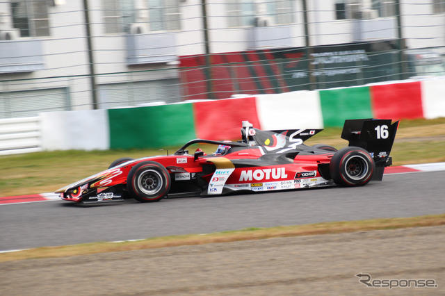 総合5位の野尻智紀(TEAM MUGEN)