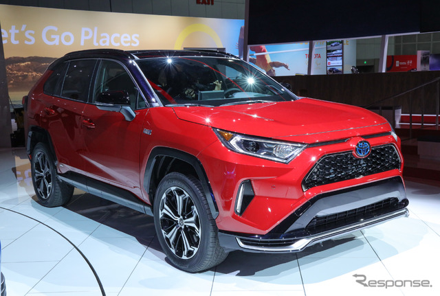 トヨタ RAV4プライム(PHV。ロサンゼルスモーターショー2019)