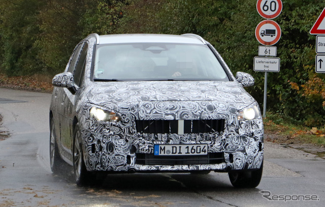 BMW 2シリーズアクティブツアラー 次期型プロトタイプ(スクープ写真)