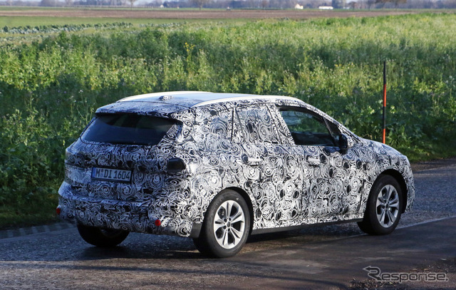BMW 2シリーズアクティブツアラー 次期型プロトタイプ(スクープ写真)