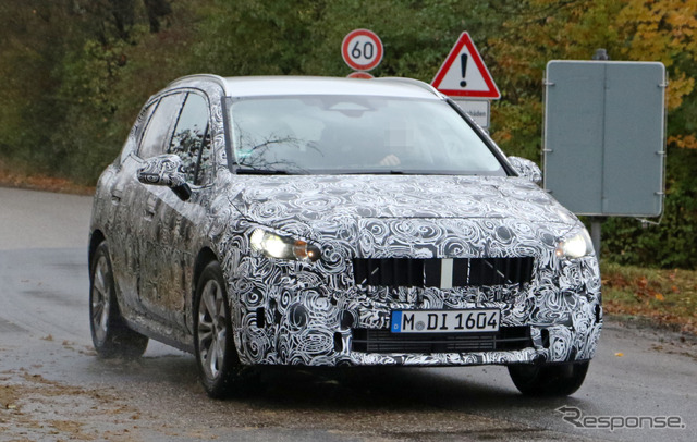BMW 2シリーズアクティブツアラー 次期型プロトタイプ(スクープ写真)