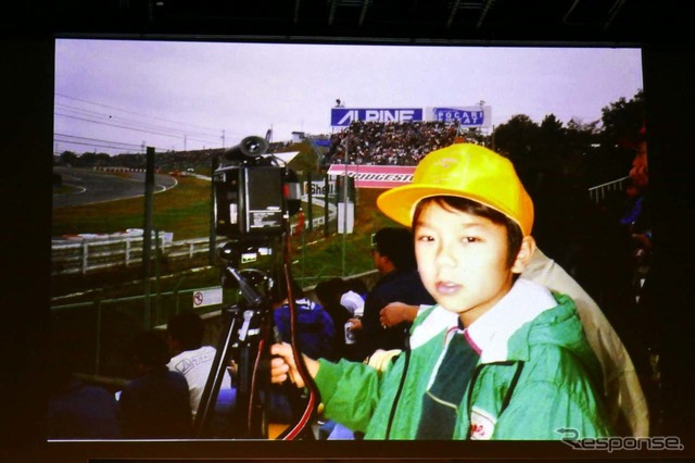 佐藤琢磨がレースへ思いを馳せるようになったのは10歳の時に観戦したF1レースだった