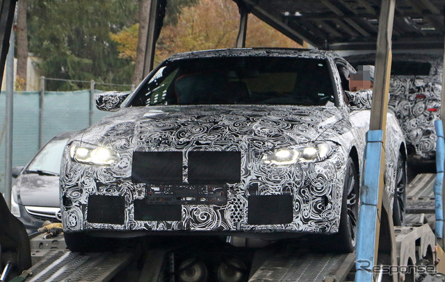 BMW M4クーペ 新型プロトタイプ(スクープ写真)