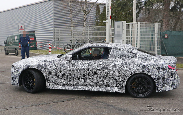 BMW M4クーペ 新型プロトタイプ(スクープ写真)