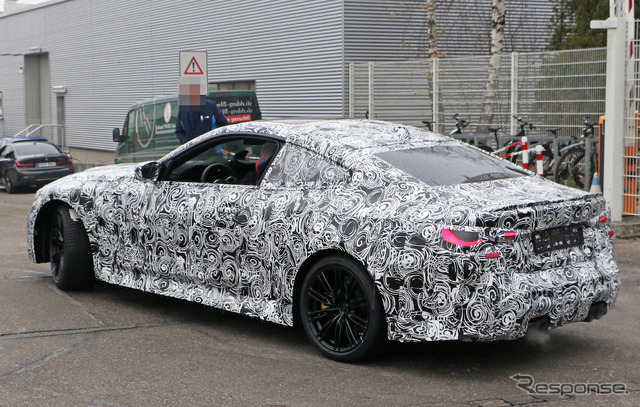 BMW M4クーペ 新型プロトタイプ(スクープ写真)