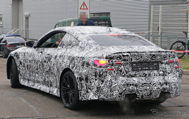 BMW M4クーペ 新型プロトタイプ(スクープ写真)