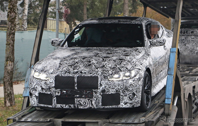 BMW M4クーペ 新型プロトタイプ(スクープ写真)