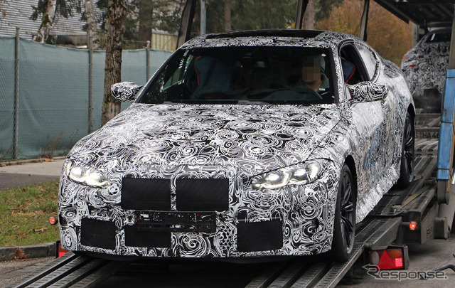 BMW M4クーペ 新型プロトタイプ(スクープ写真)