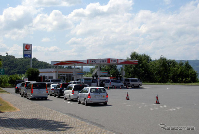 高速SAでのガソリン価格、上限を一時的に撤廃