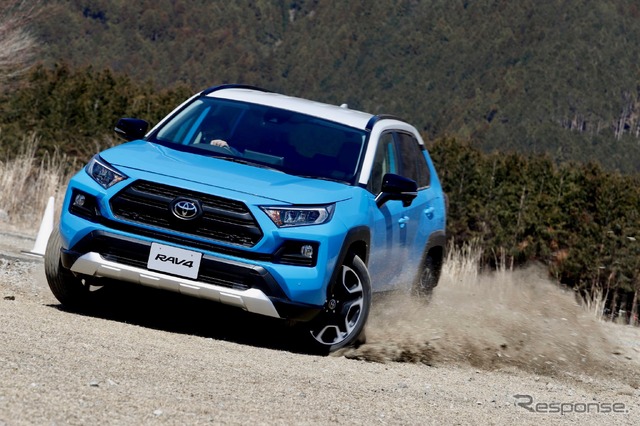 大注目のTOYOTA RAV4に注目ホイールを装着!