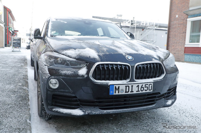 BMW iX2 スクープ写真