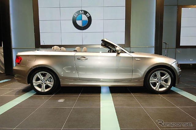 【BMW 1シリーズカブリオレ 日本発表】ソフトトップの遮音はスチール並み