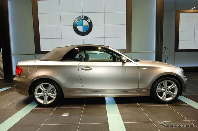 【BMW 1シリーズカブリオレ 日本発表】ソフトトップの遮音はスチール並み
