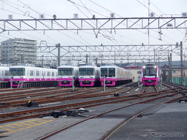 新京成くぬぎ山車両基地