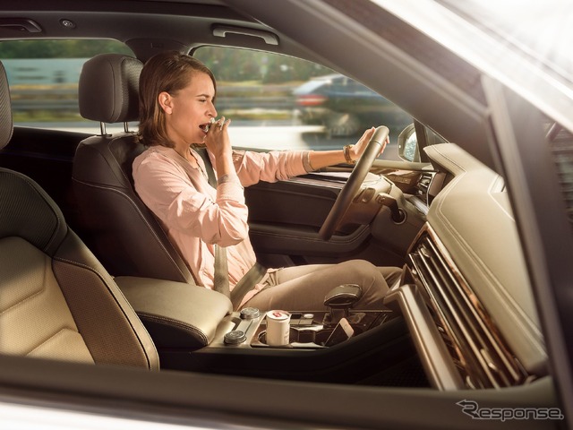 ボッシュの車内モニターシステムのイメージ