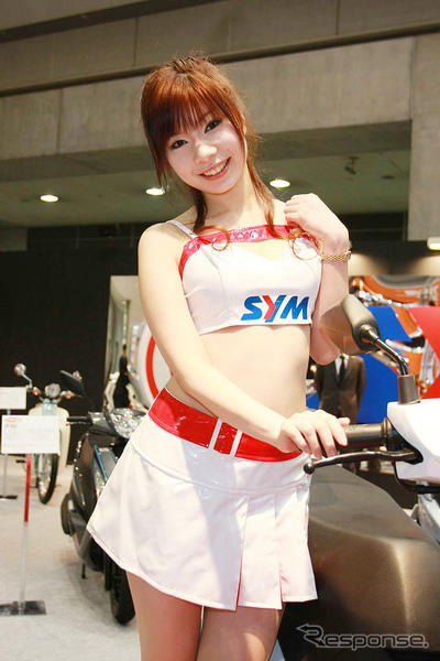 【東京モーターサイクルショー08】コンパニオン写真蔵…SYM
