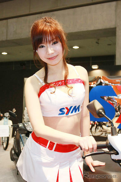 【東京モーターサイクルショー08】コンパニオン写真蔵…SYM