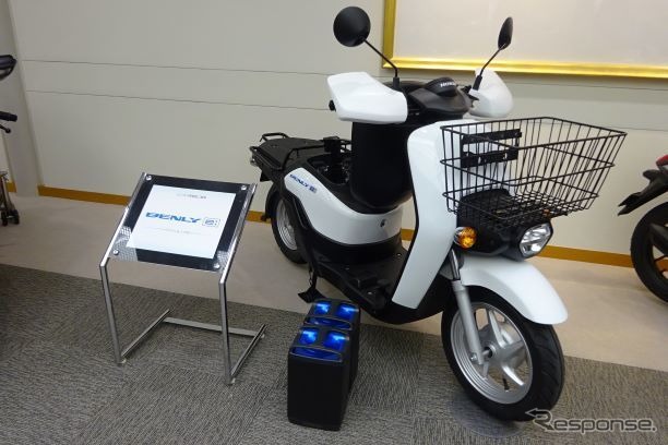 ホンダ　電動二輪車のBENLY e:（ベンリーイー）