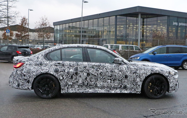 BMW M3 新型プロトタイプ(スクープ写真)