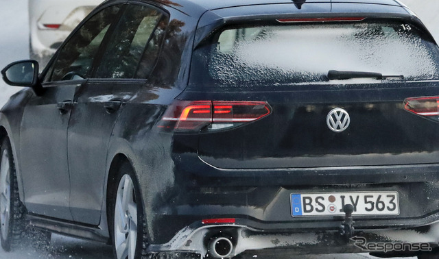 VW ゴルフ GTI 新型プロトタイプ(スクープ写真)