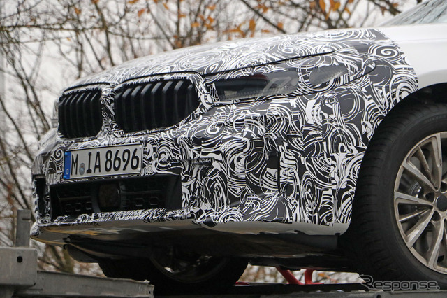BMW 6シリーズ GT 改良新型プロトタイプ(スクープ写真)