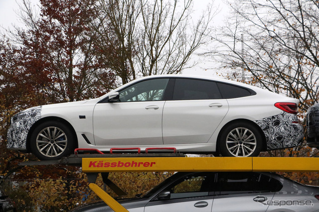 BMW 6シリーズ GT 改良新型プロトタイプ(スクープ写真)