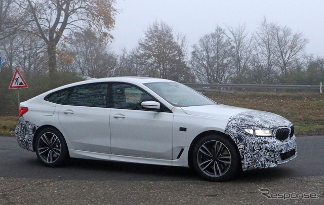 BMW 6シリーズ GT 改良新型プロトタイプ(スクープ写真)