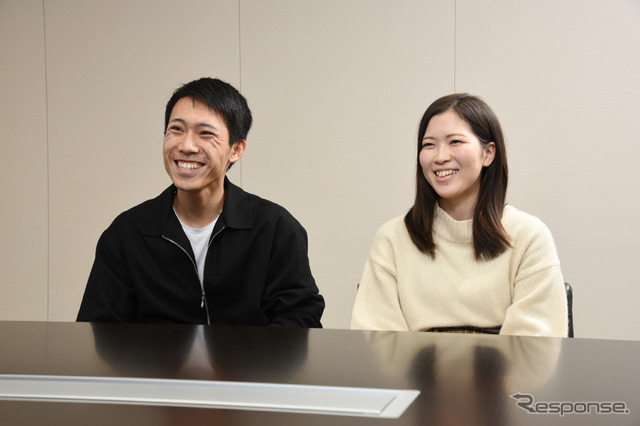 メールマガジンのモニター募集より、多数の応募者から当選した、太田寛人さん（左）と成美さん（右）ご夫妻にご協力をいただいた