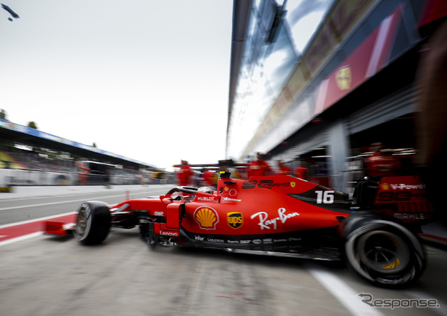 #16 シャルル・ルクレール(写真は2019年シーズン)