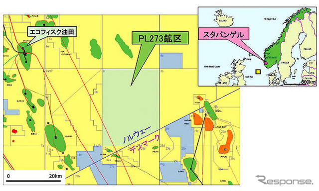 出光興産、ノルウェー領中部北海で探鉱鉱区の権益取得