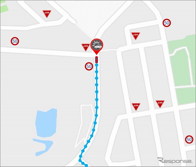運行軌跡のマッピング・運転挙動の可視化