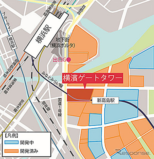 横濱ゲートタワー マップ
