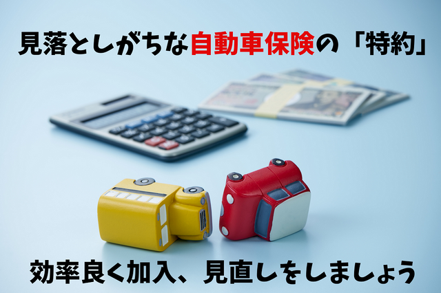 【自動車保険の節約】ポイントは「特約」内容の把握と精査 更新時に重複を削ろう