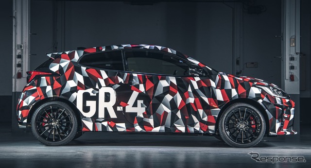 トヨタ GR ヤリスのプロトタイプ(欧州仕様車)