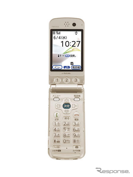 NTTドコモ、らくらくホンIVSを発売