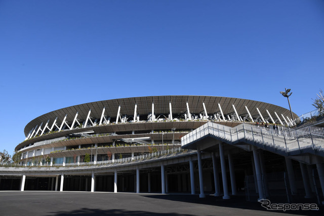 東京オリンピック2020のメイン会場となる国立競技場。　《photo (c) Getty Images》