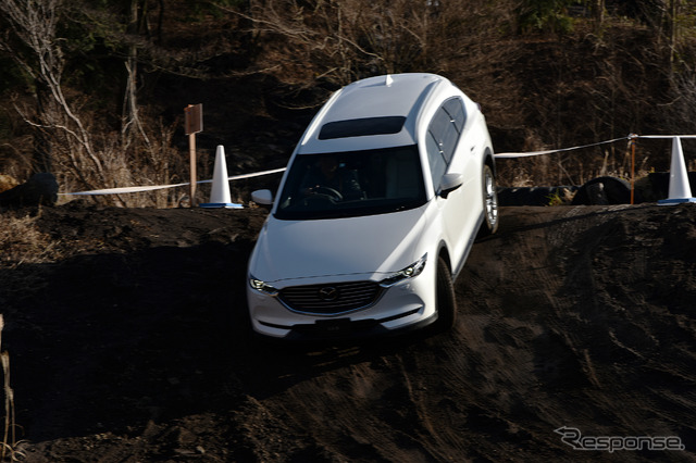 マツダ SUV オフロード試乗会