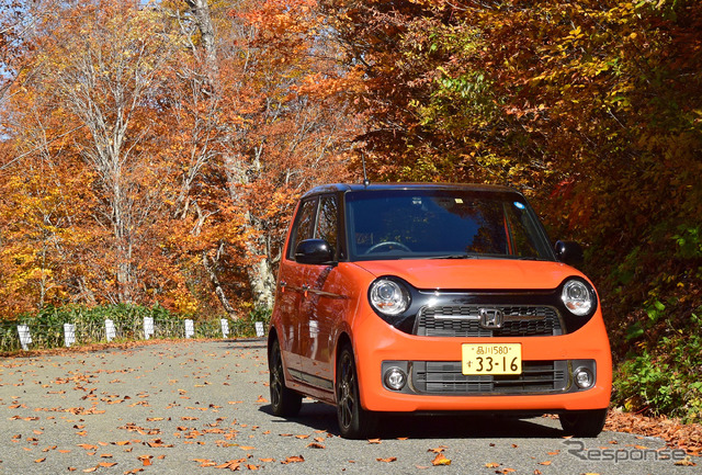 ホンダ『N-ONE RS』で紅葉真っ盛りの国道352号線檜枝岐~奥只見ルートを行く。