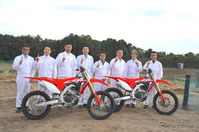 ホンダCRF450R開発陣