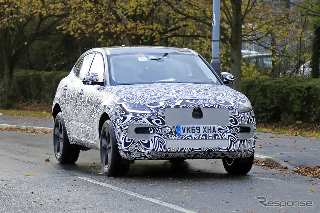 ジャガー E-PACE 改良新型プロトタイプ スクープ写真