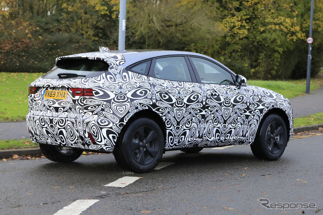 ジャガー E-PACE 改良新型プロトタイプ スクープ写真