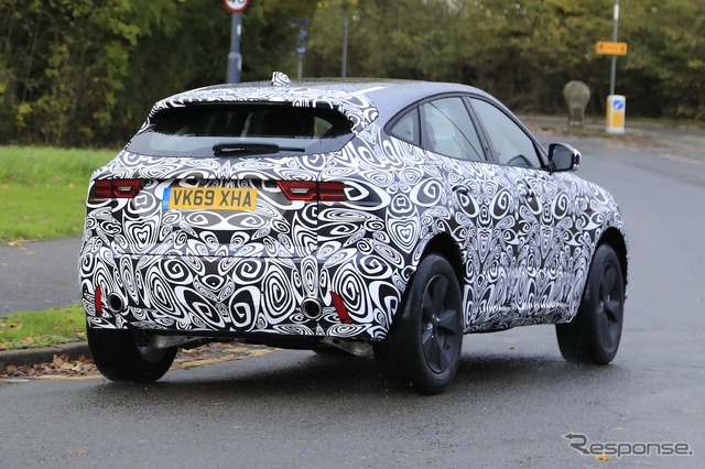 ジャガー E-PACE 改良新型プロトタイプ スクープ写真
