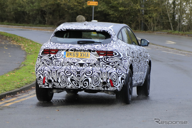 ジャガー E-PACE 改良新型プロトタイプ スクープ写真