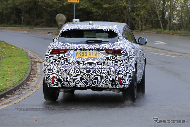 ジャガー E-PACE 改良新型プロトタイプ スクープ写真